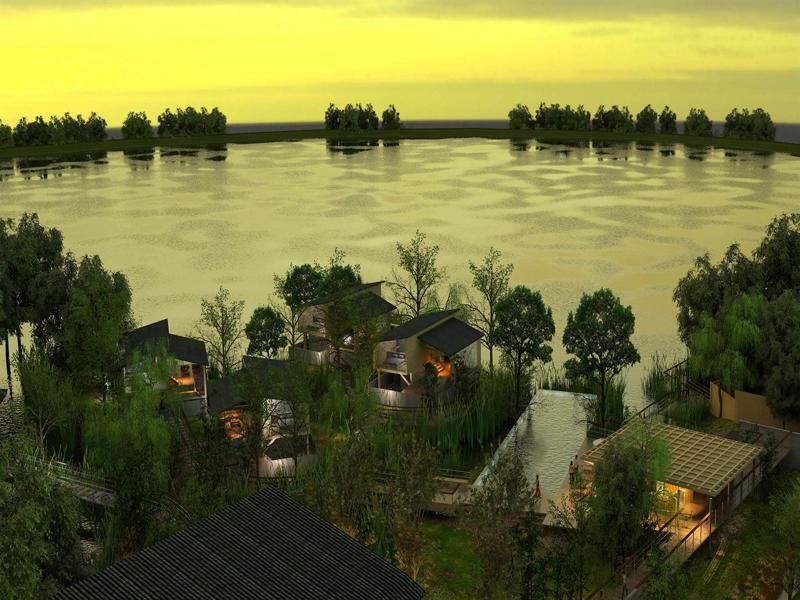 Blossom Hill Hotels & Resorts הנגז'ו מראה חיצוני תמונה